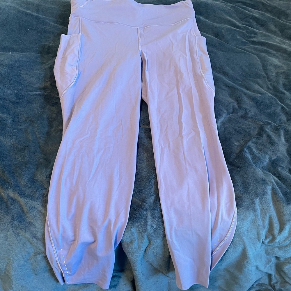 Purple Athletic Leggings